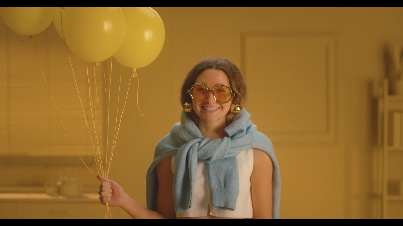 Color-graded frame
